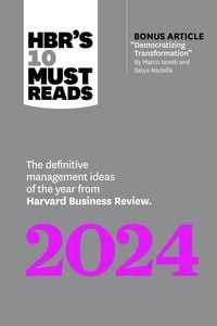 Produktbild: Hbr's 10 Must Reads 2024