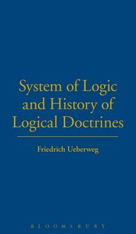Produktbild: System Logic History Logical Doctrines