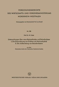 Produktbild: Untersuchungen &uuml;ber neue Beizmethoden und Beizabw&auml;sser I. Die Entzunderung von Dr&auml;hten mit Natriumhydrid. II. Die Aufbereitung von Beizabw&auml;ssern