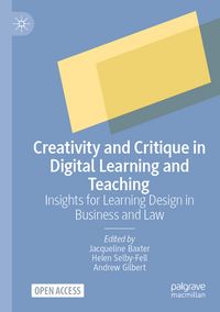 Produktbild: Creativity and Critique in Digital Learning and Teaching