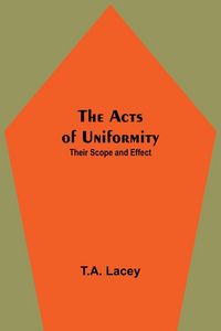 Produktbild: The Acts of Uniformity