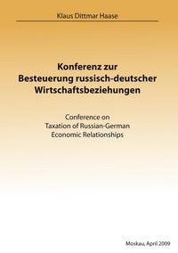Produktbild: Konferenz zur Besteuerung russisch-deutscher Wirtschaftsbeziehungen