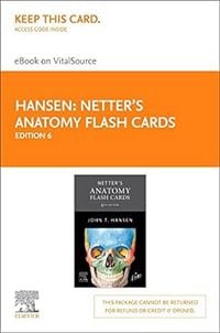 Produktbild: Netters Anatomy Flash Cards -