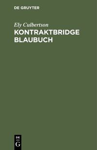 Produktbild: Kontraktbridge Blaubuch