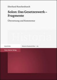 Produktbild: Solon: Das Gesetzeswerk - Fragmente