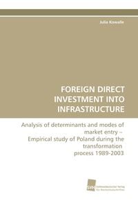 Produktbild: Foreign Direct Investment Into Infrastructure