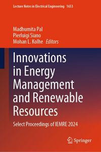 Produktbild: Innovations in Energy Management and Renewable Resources