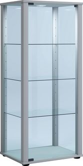 Produktbild: Holz Glas Stand Vitrine Sammelvitrine Kavisa M