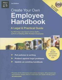 Produktbild: Create Your Own Employee Handbook "With CD": A Legal & Practical Guide