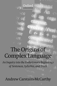 Produktbild: The Origins of Complex Language