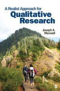 Produktbild: Maxwell, J: Realist Approach for Qualitative Research