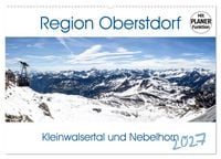 Produktbild: Region Oberstdorf - Kleinwalsertal und Nebelhorn (Wandkalender 2027 DIN A2 quer), CALVENDO Monatskalender