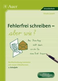 Produktbild: Fehlerfrei schreiben - aber wie? 2. Schuljahr