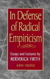 Produktbild: In Defense of Radical Empiricalism