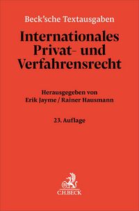 Produktbild: Internationales Privat- und Verfahrensrecht
