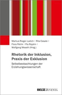 Produktbild: Rhetorik der Inklusion, Praxis der Exklusion