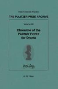Produktbild: Chronicle of the Pulitzer Prizes for Drama
