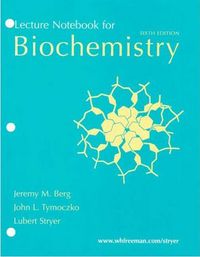 Produktbild: Biochemistry Lecture Notebook