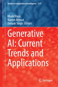 Produktbild: Generative AI: Current Trends and Applications