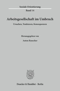 Produktbild: Arbeitsgesellschaft im Umbruch.