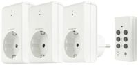 Bild vom Artikel REV Funkschalt-Set Standard 3+1 ws 00834514 Funk-Steckdosen-Set 4teilig Innenbereich 1000W vom Autor 
