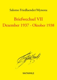 Produktbild: Briefwechsel VII