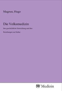 Produktbild: Die Volksmedizin