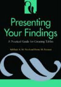 Produktbild: Presenting Your Findings: A Practical Guide for Creating Tables