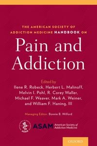 Produktbild: The American Society of Addiction Medicine Handbook on Pain and Addiction