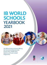 Produktbild: IB World Schools Yearbook 2021