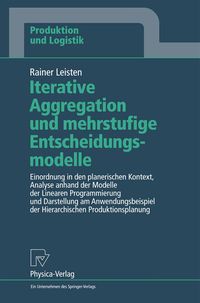 Produktbild: Iterative Aggregation und mehrstufige Entscheidungsmodelle