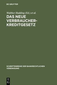 Produktbild: Das neue Verbraucherkreditgesetz