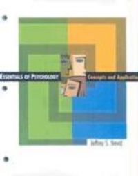Produktbild: Nevid, J: Essentials Of Psychology
