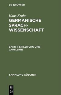 Produktbild: Einleitung und Lautlehre