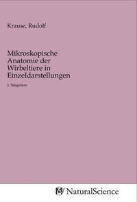 Produktbild: Mikroskopische Anatomie der Wirbeltiere in Einzeldarstellungen