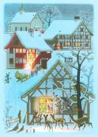 Produktbild: Adventskalender zu Ch&ouml;med Chinde mir w&auml;nd singe