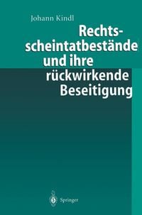 Produktbild: Rechtsscheintatbest&auml;nde und ihre r&uuml;ckwirkende Beseitigung