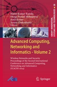 Produktbild: Advanced Computing, Networking and Informatics- Volume 2