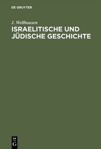 Produktbild: Israelitische und j&uuml;dische Geschichte