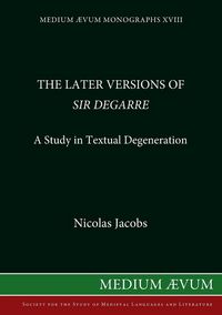 Produktbild: The Later Versions of Sir Degarre