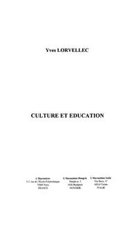 Produktbild: Culture Et Education