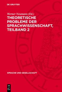 Produktbild: Theoretische Probleme der Sprachwissenschaft