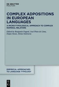 Produktbild: Complex Adpositions in European Languages