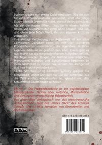 Produktbild: 28m&sup2; - Die Probandenstudie / Psychothriller / Verlagsbestseller