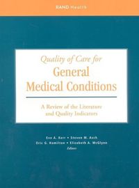 Produktbild: Quality of Care for General Medical Conditions