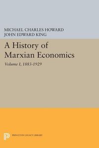 Produktbild: History of Marxian Economics, Volume I
