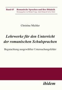Produktbild: Lehrwerke f&uuml;r den Unterricht der romanischen Schulsprachen