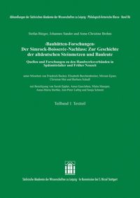 Produktbild: 'Bauh&uuml;tten-Forschungen'. Der Simrock-Boisser&eacute;e-Nachlass