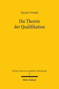 Produktbild: Die Theorie der Qualifikation