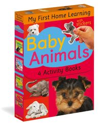 Produktbild: Baby Animals: 4 Activity Book Boxed Set with Stickers
